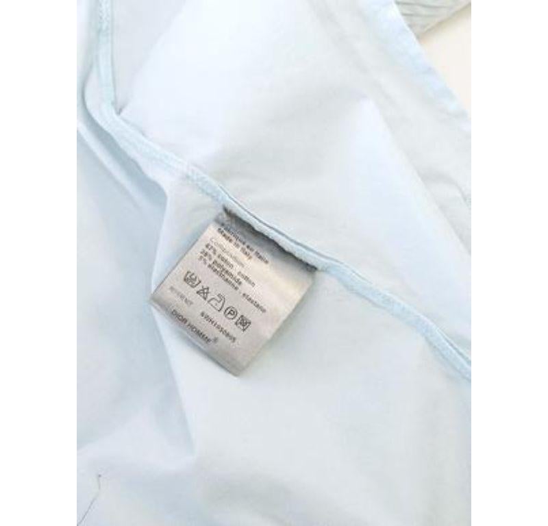 Women's Dior Pleated Light Blue Shirt For Sale
