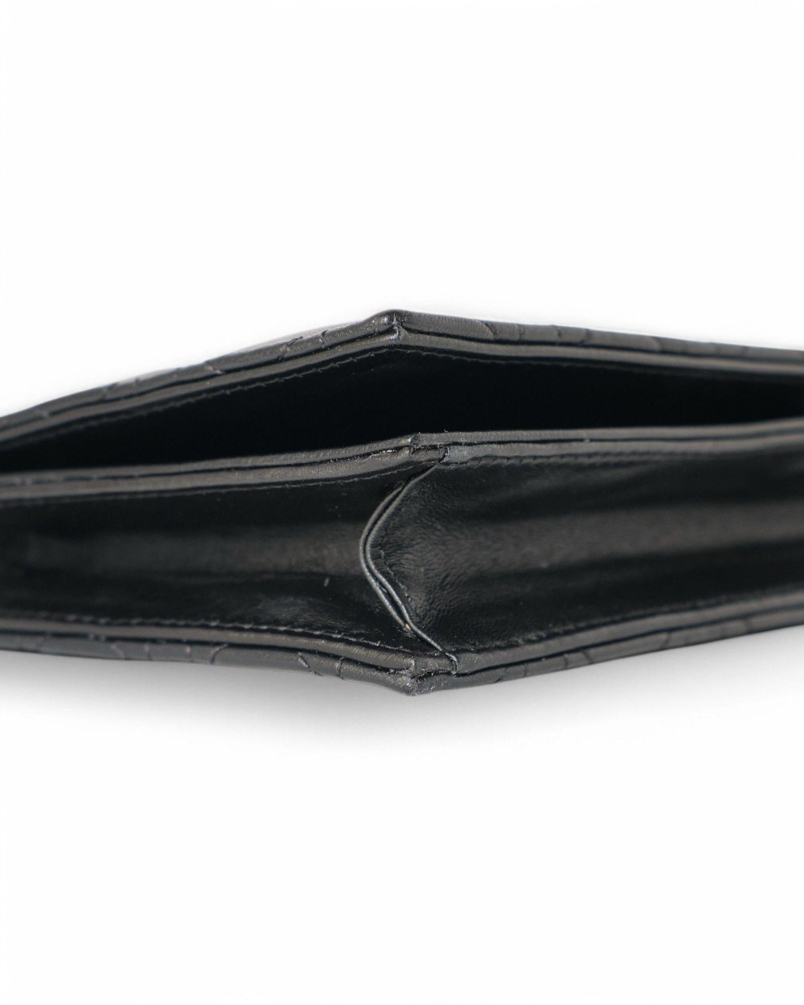 Dior Black Chain Cannage Clutch Bag 5
