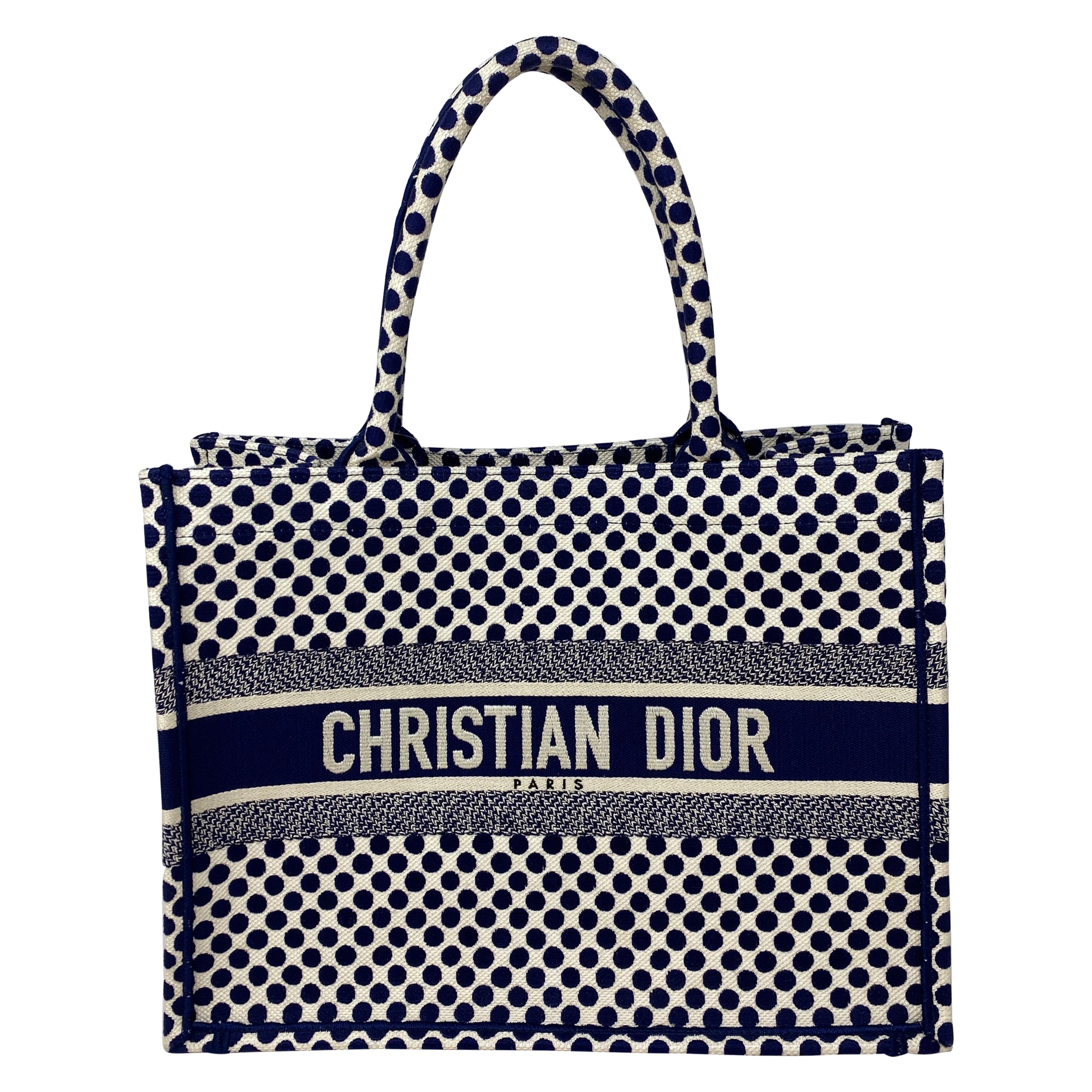 Dior Polka Dot Tote Bag