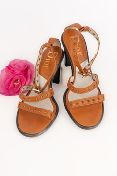 Dior pumps shoes with bridles