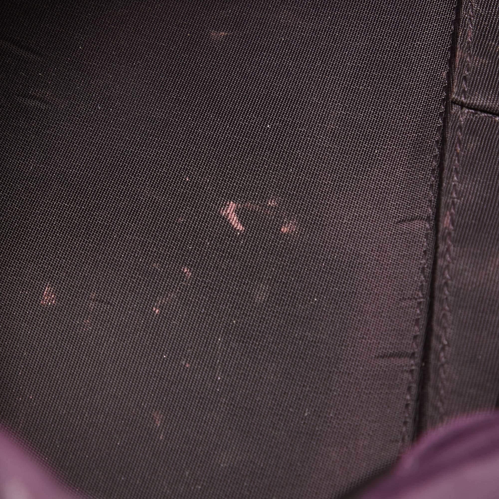 Dior Purple Cannage Leather Le Trente Shoulder Bag en vente 13