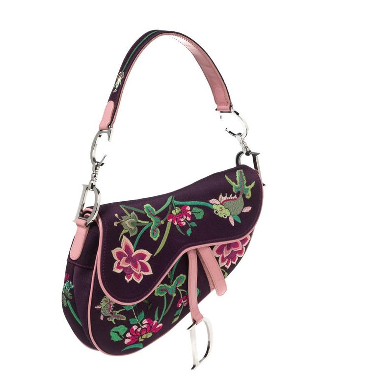 Christian Dior Koi Mini Saddle Bag – Dina C's Fab and Funky Consignment  Boutique
