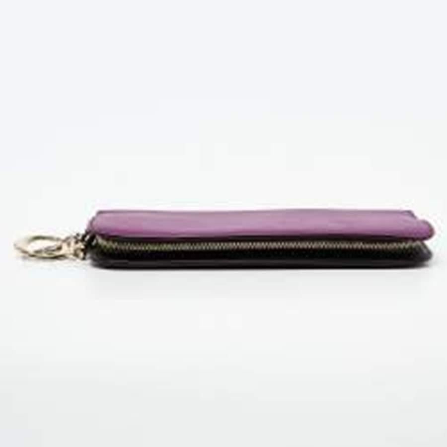 Women's Dior Purple Leather Diorissimo Long Wallet