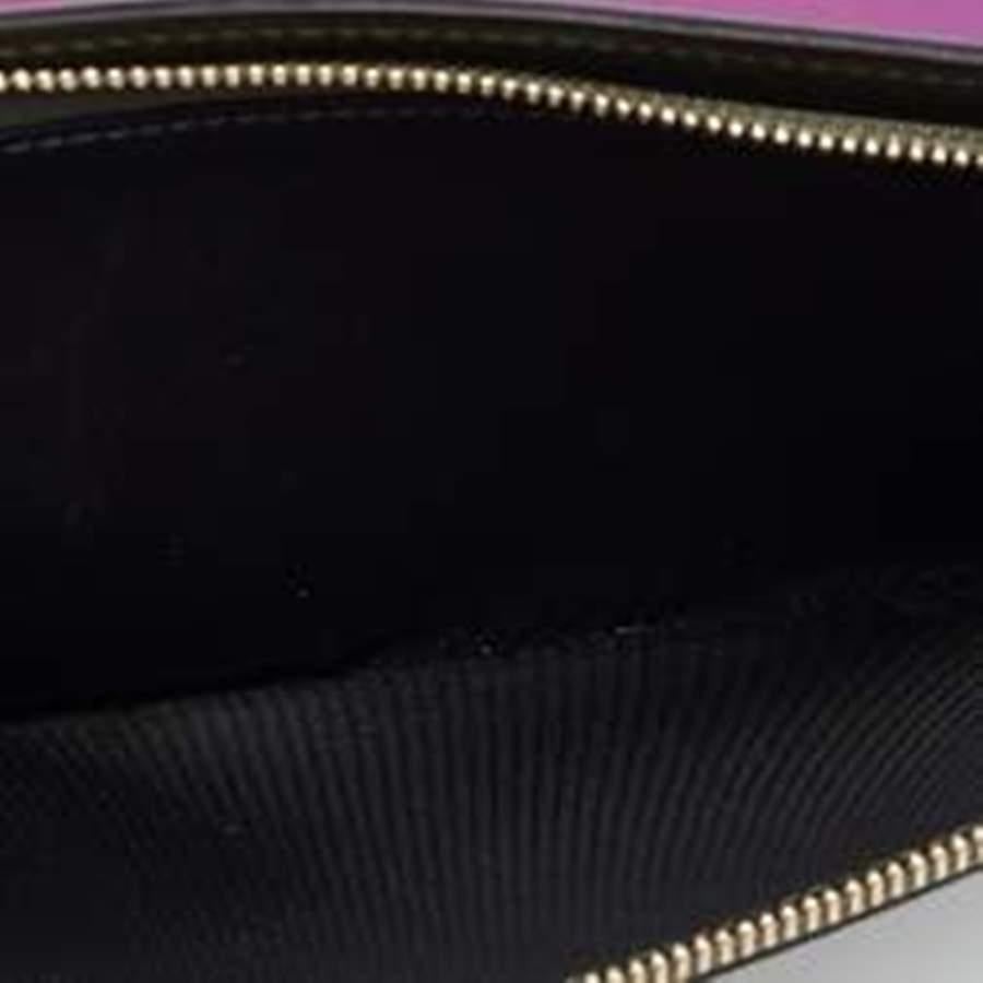 Dior Purple Leather Diorissimo Long Wallet 4