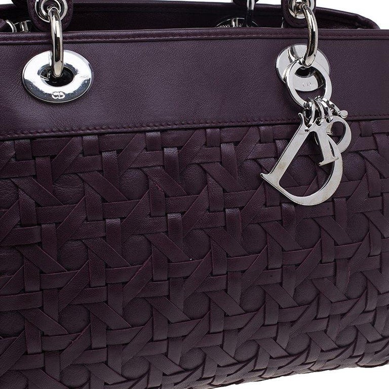 christian dior bag purple