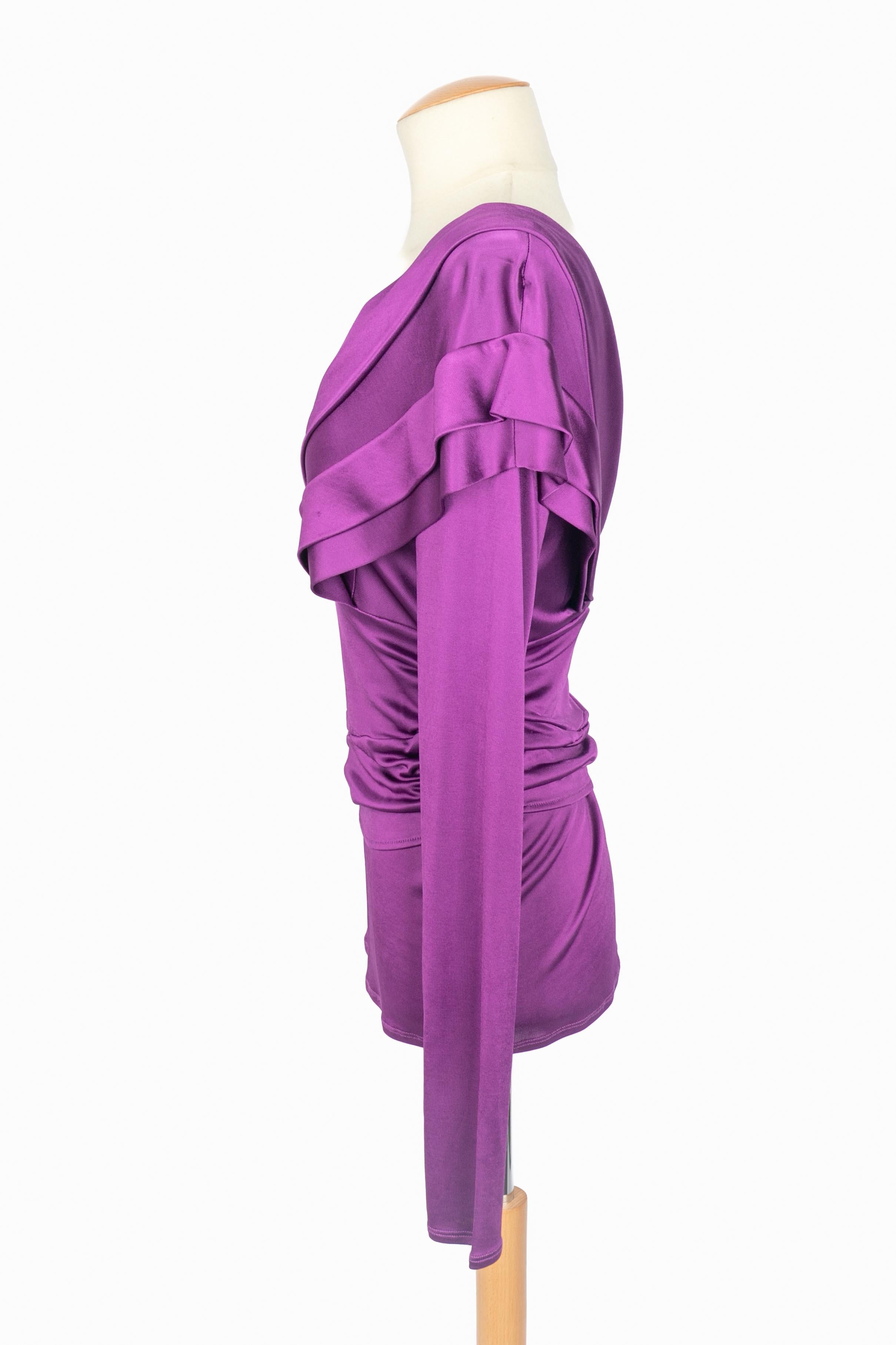 Top viola Dior 2007 in vendita 1