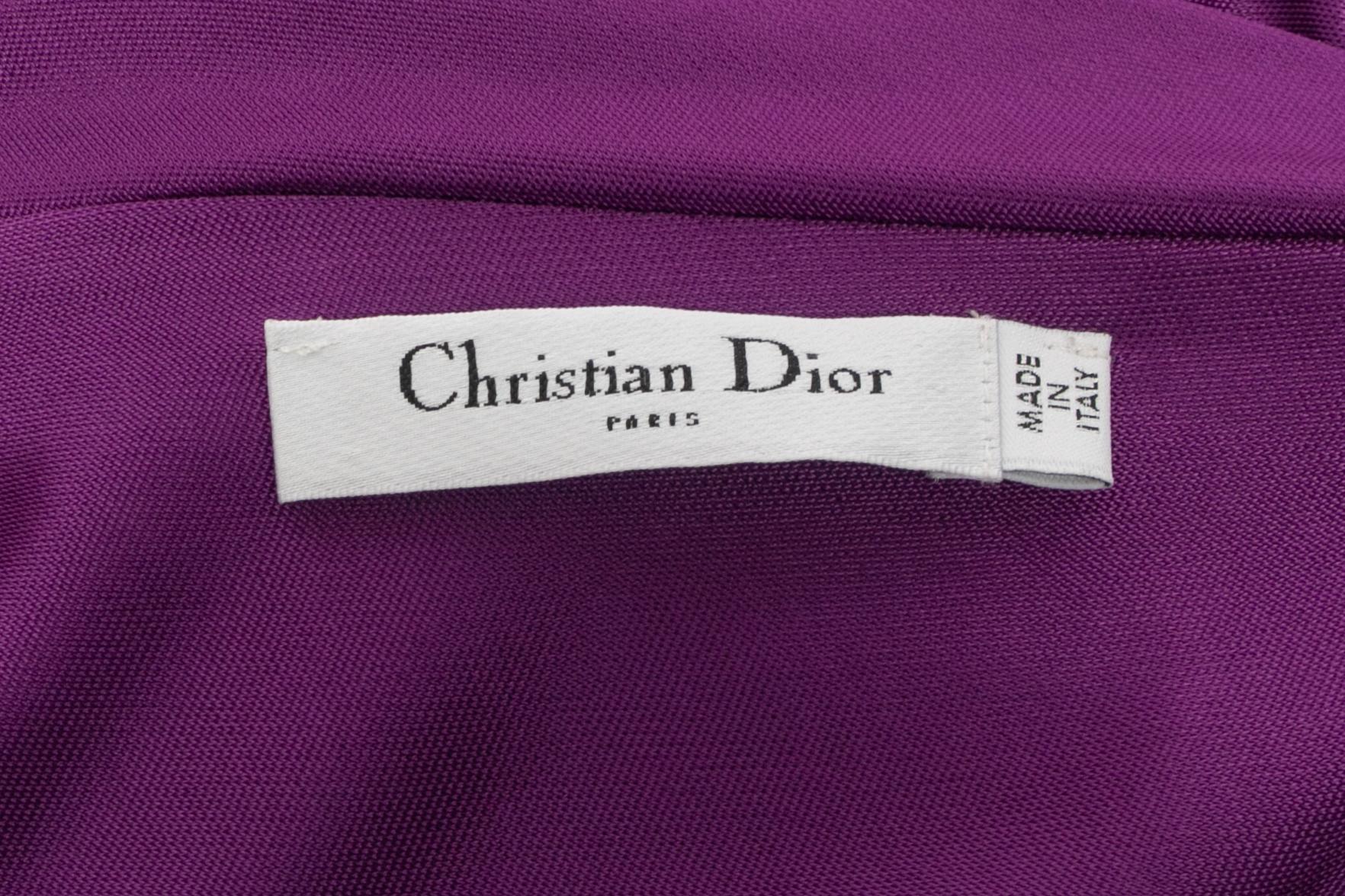 Top viola Dior 2007 in vendita 3