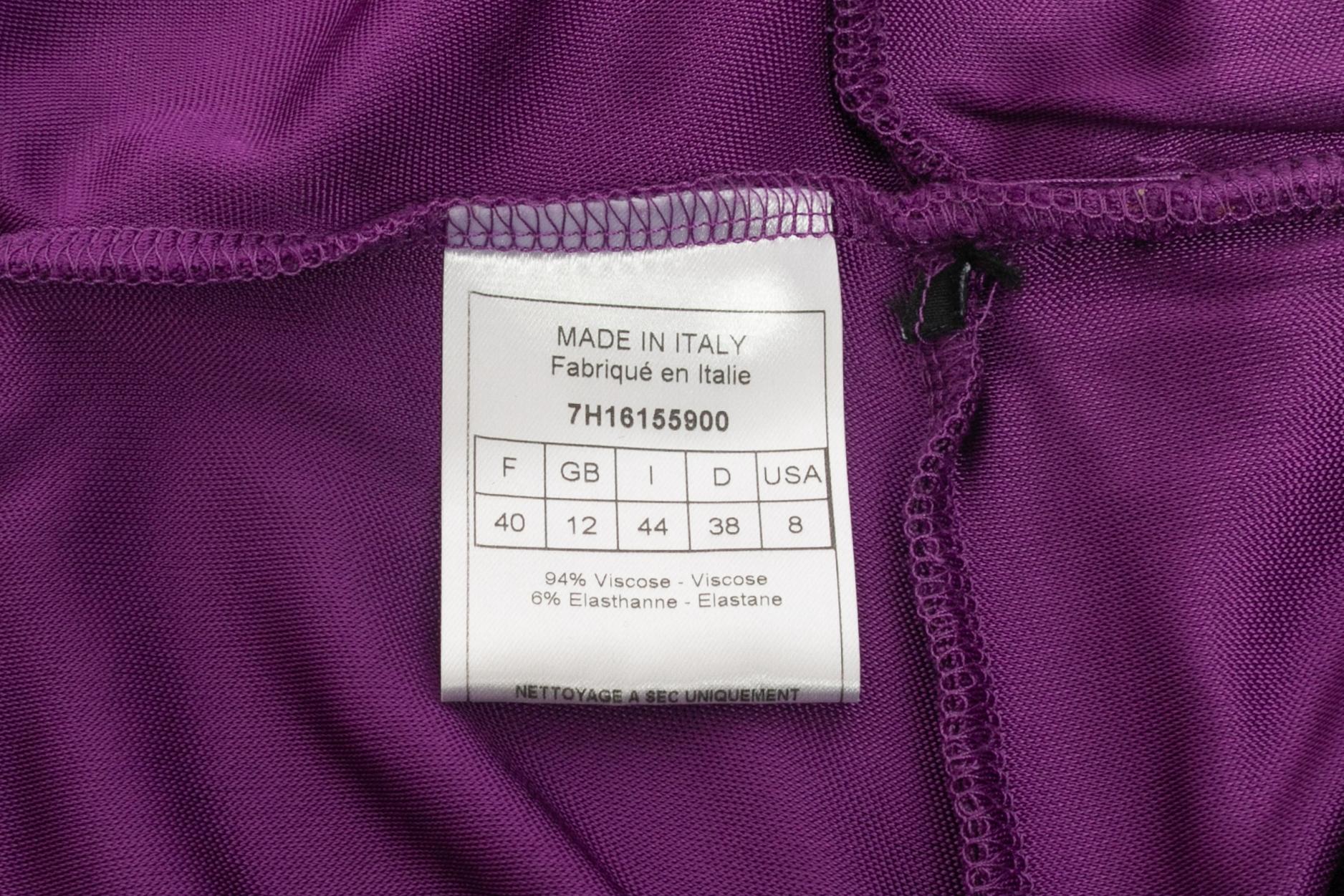 Top viola Dior 2007 in vendita 4