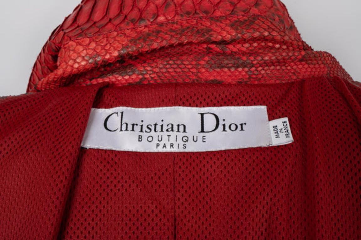 Dior Python-Mantel, 2006 im Angebot 6