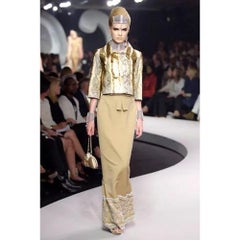Manteau Dior et doublure en python, 2008