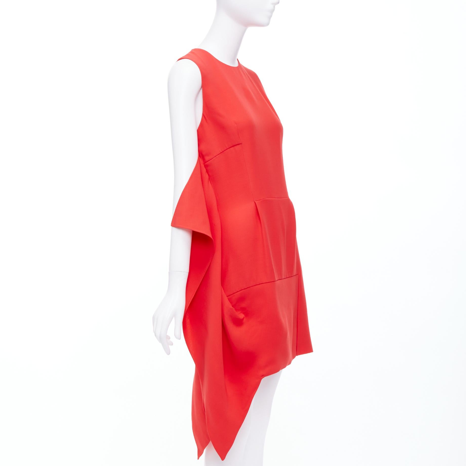 DIOR Raf Simons lana roja drapeado lateral cuello redondo mini vestido largo FR38 M
Referencia: NKLL/A00259
Marca: Dior
Diseñador: Raf Simons
Material: Seda, Lana
Color: Rojo
Patrón: Sólido
Cierre: cremallera
Forro: Seda roja
Fabricado en:
