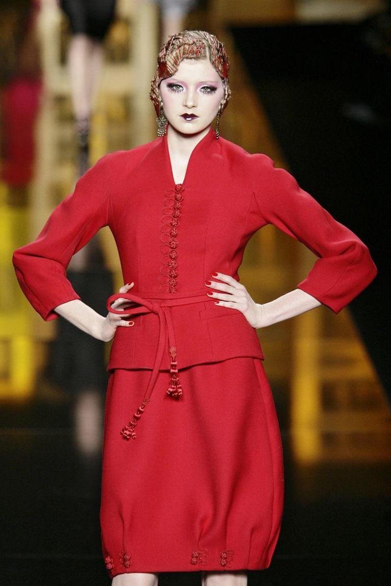 Dior Raspberry Wool Jacket Winter, 2009 6