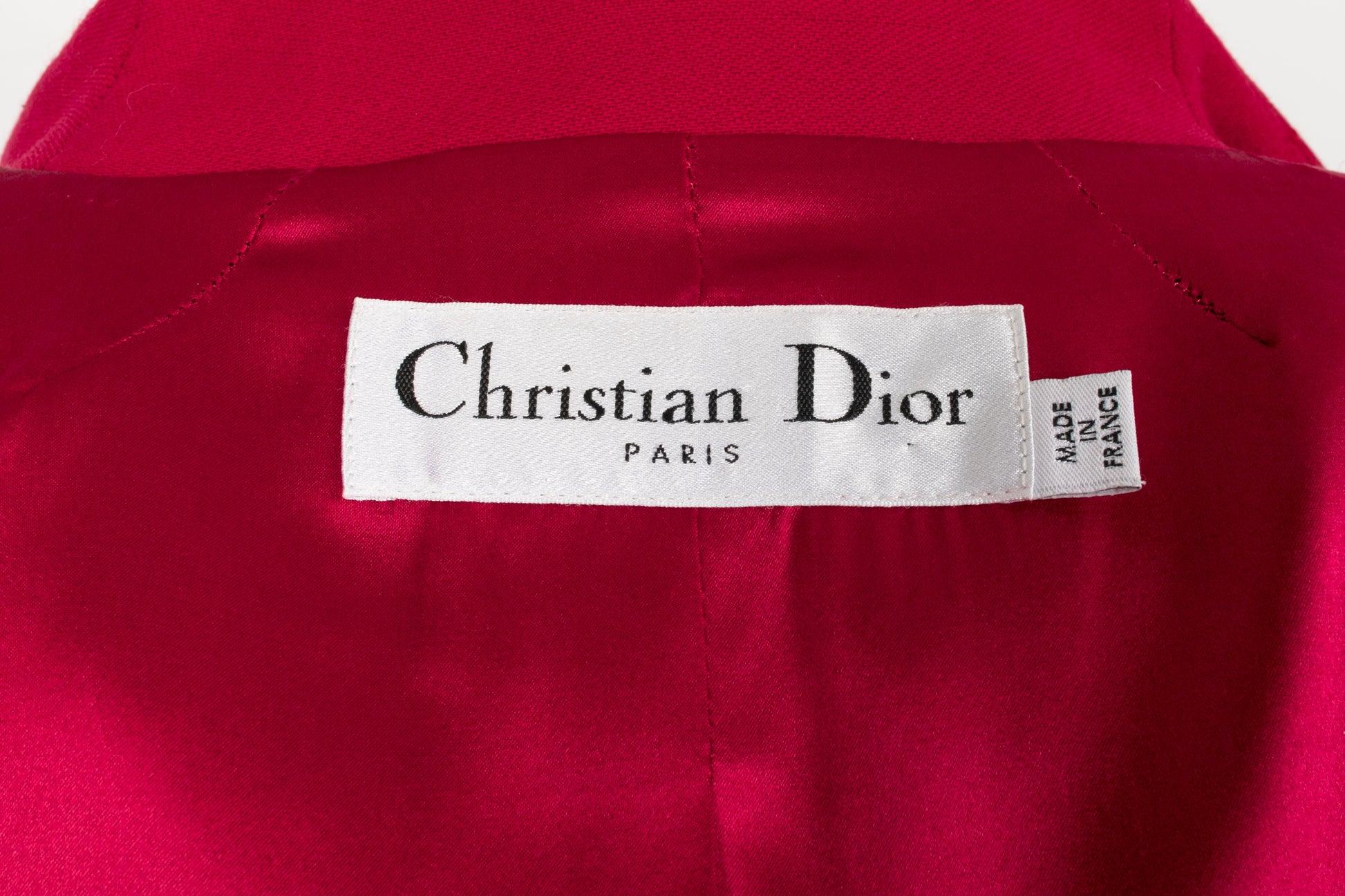 Dior Raspberry Wool Jacket Winter, 2009 4
