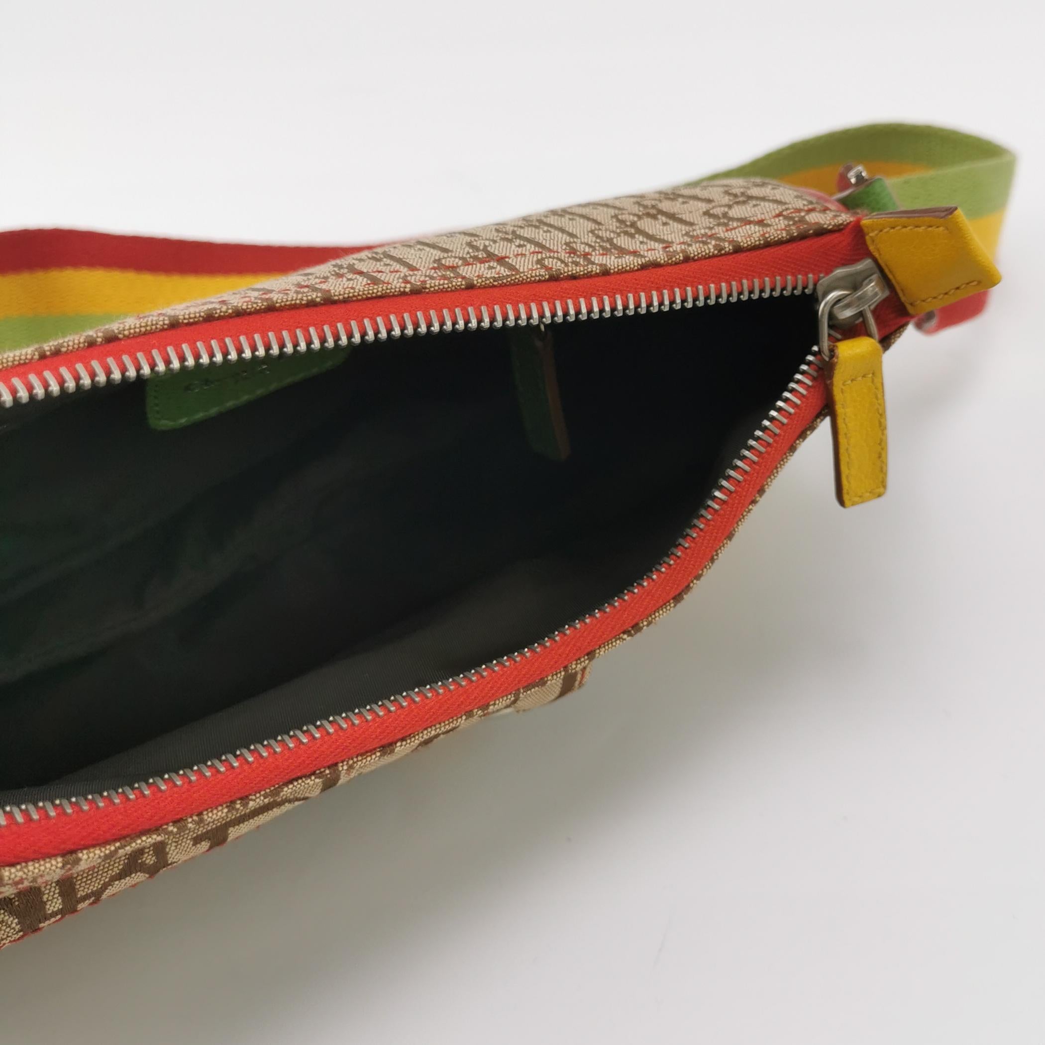 Dior Rasta Trotter Double Saddle Crossbody Shoulder Bag For Sale 3