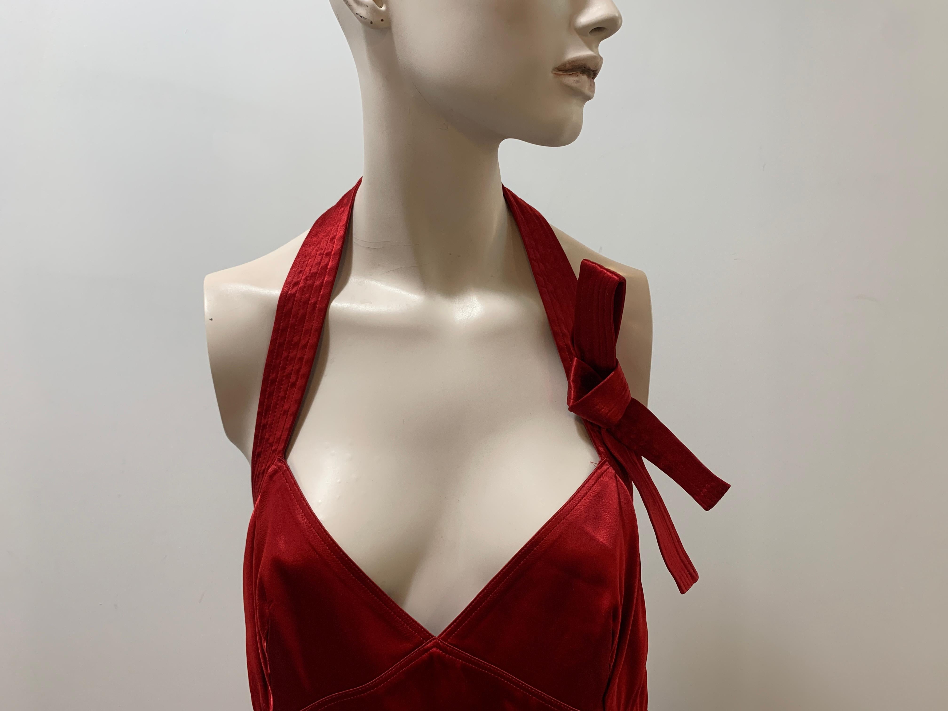 Red Dior red 2004 dress For Sale