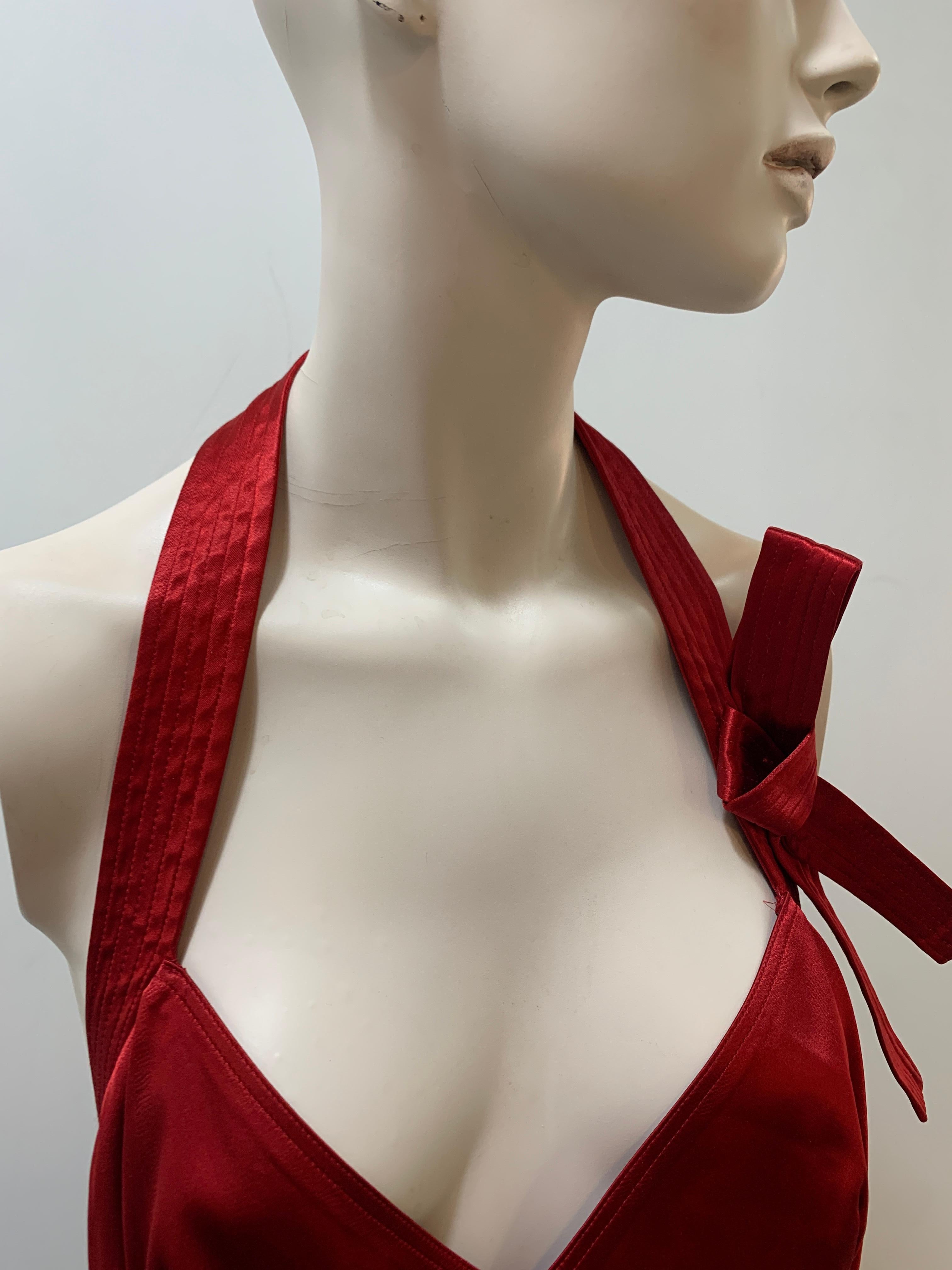 Dior red 2004 dress In Good Condition For Sale In Алматинский Почтамт, KZ