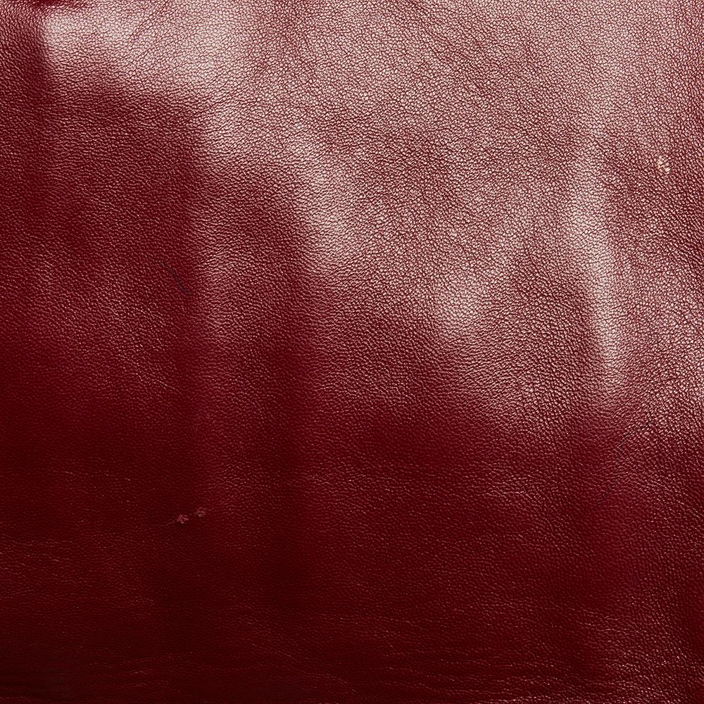 Dior Red Cannage Leather Delidior Flap Shoulder Bag 3