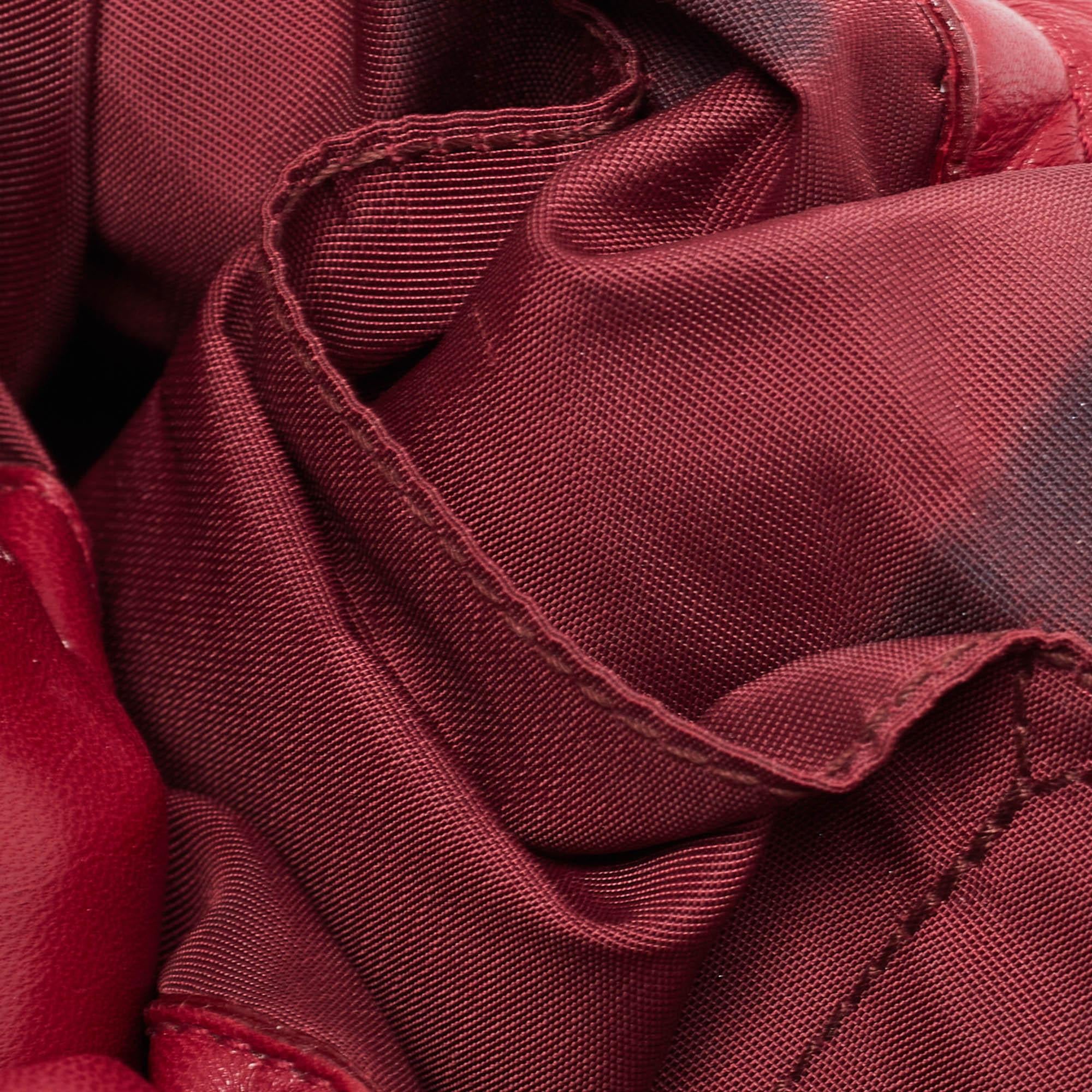 Dior Red Cannage Leather Le Trente Hobo 5