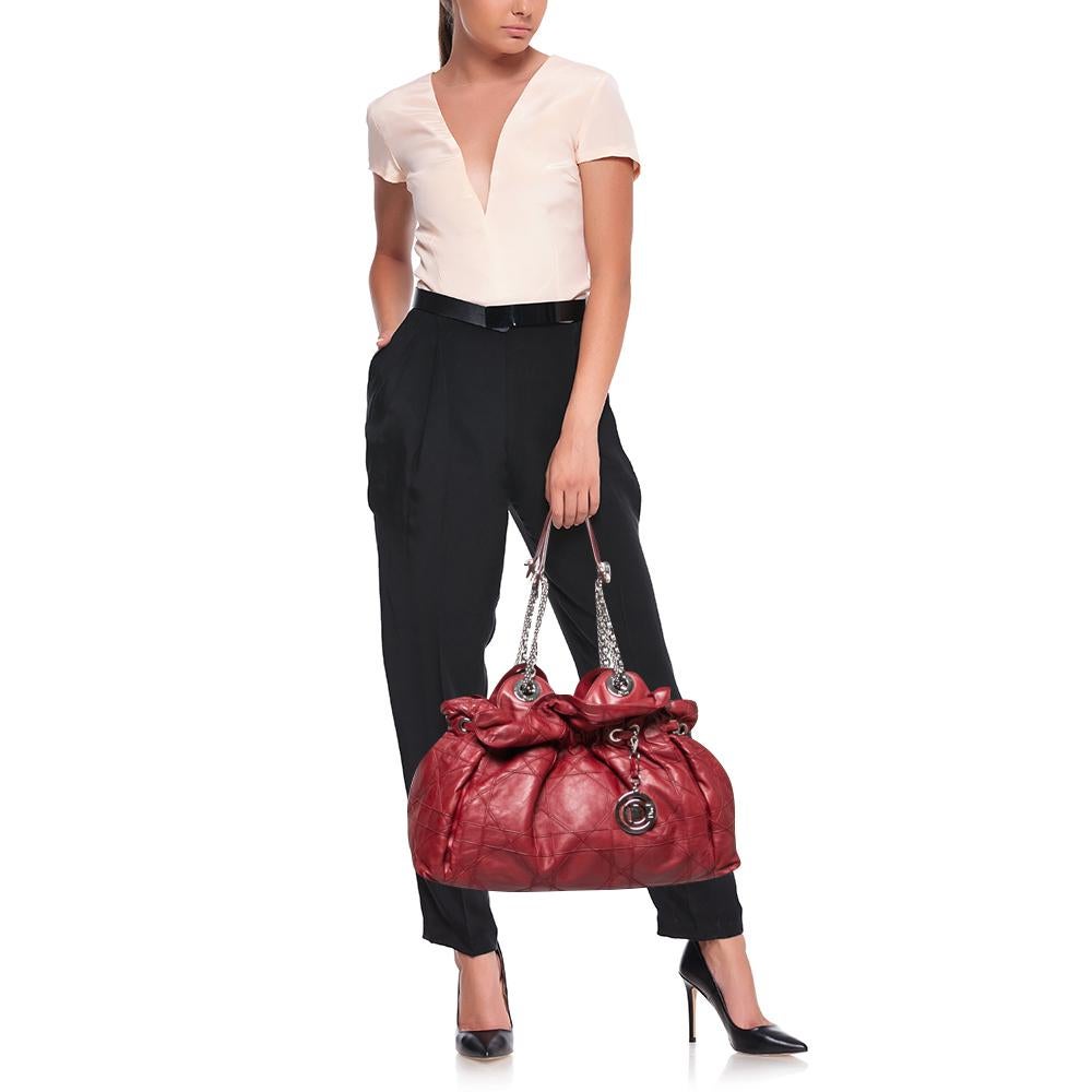 christian dior red bag