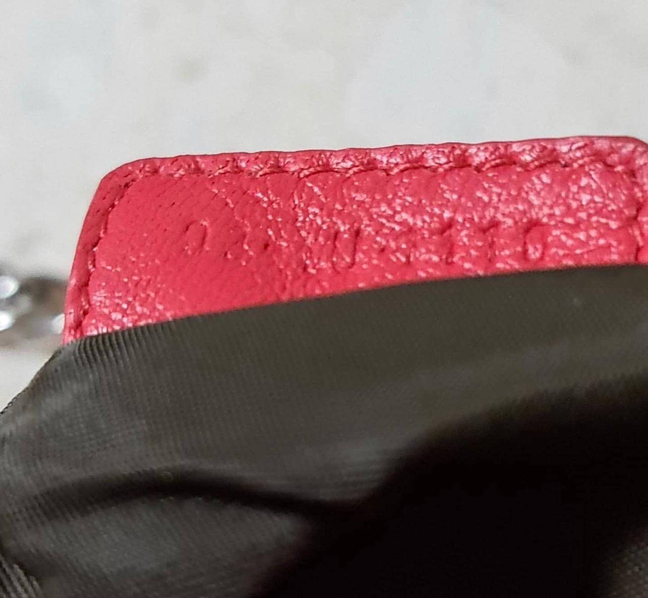 Dior Rote Cannage-Ledertasche mit Perlenkette, limitierte Auflage 4