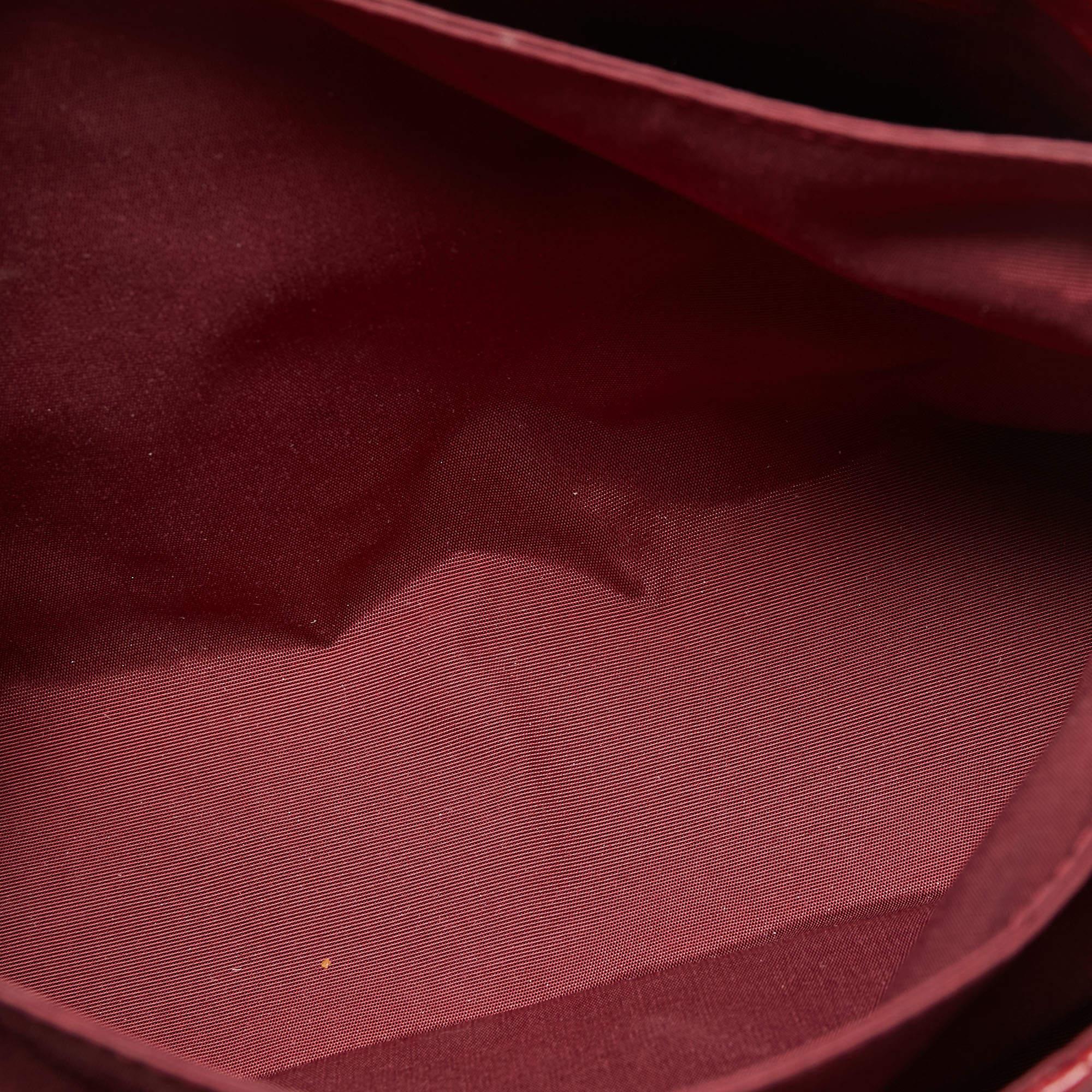 Dior Red Cannage Leather Miss Dior Shoulder Bag 6