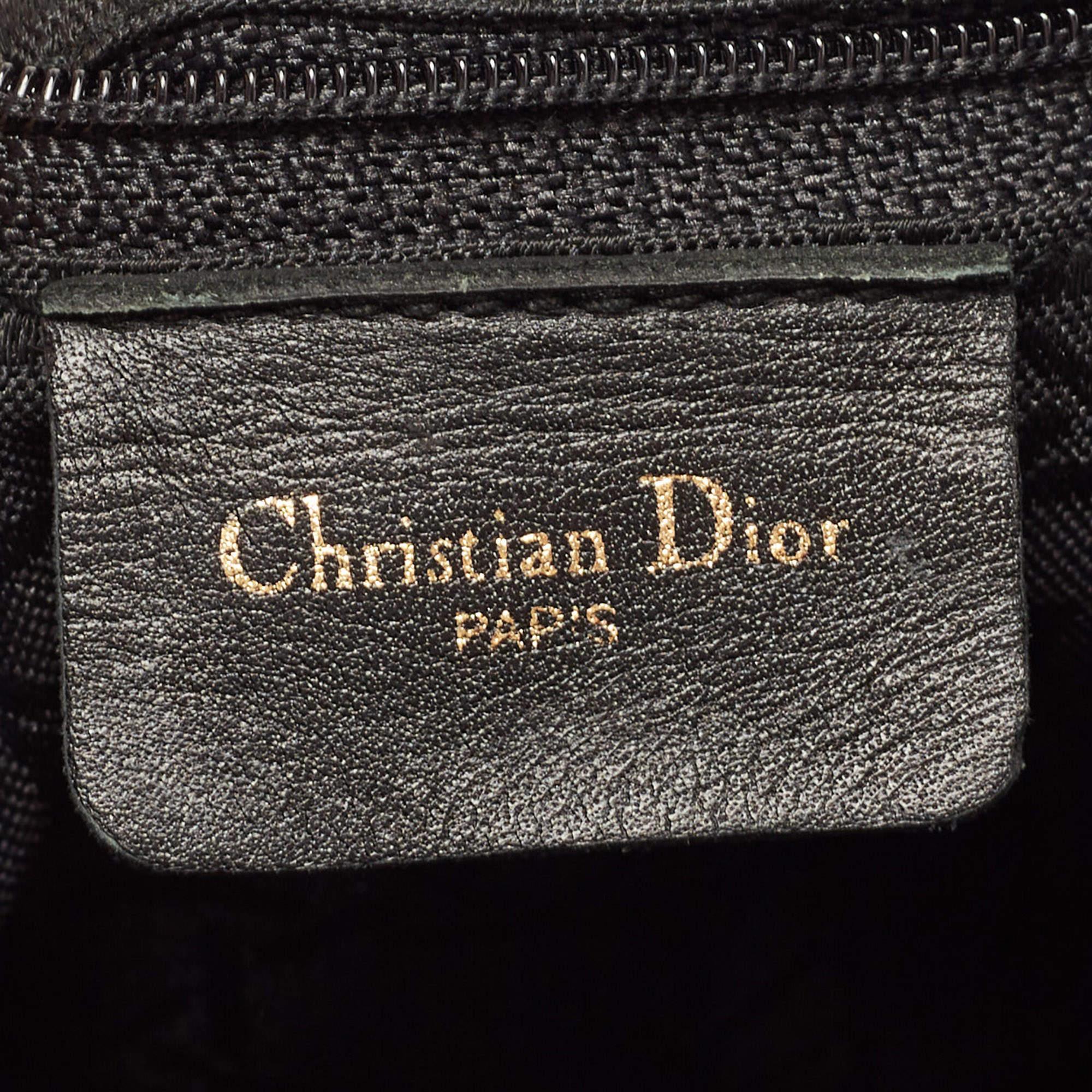 Dior Red Cannage Nylon Mini Drawstring Backpack 5