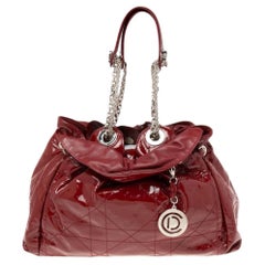Dior Rotes Cannage Lackleder Le Trente Hobo