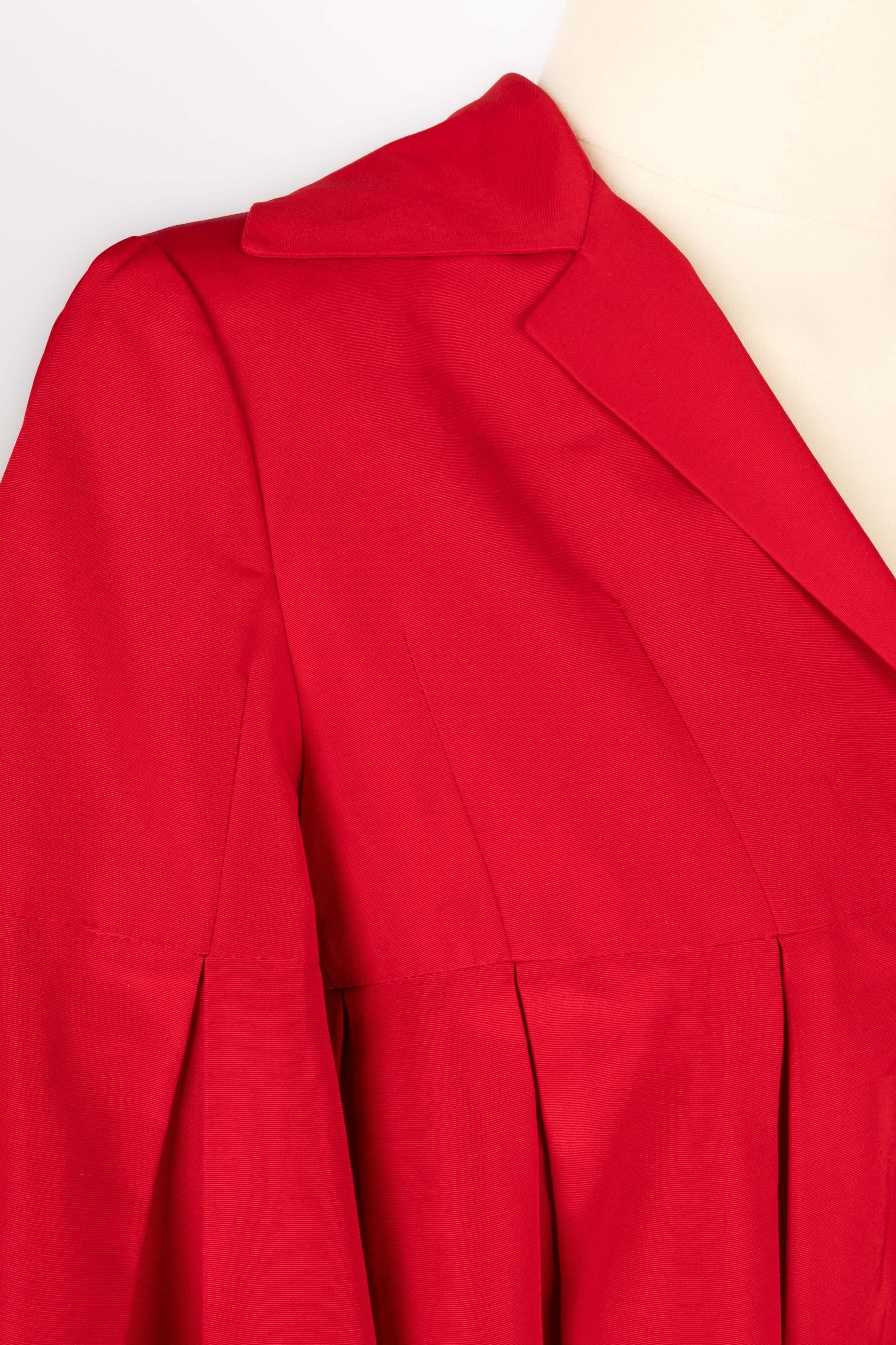 Dior red jacket 2008 In Excellent Condition For Sale In SAINT-OUEN-SUR-SEINE, FR
