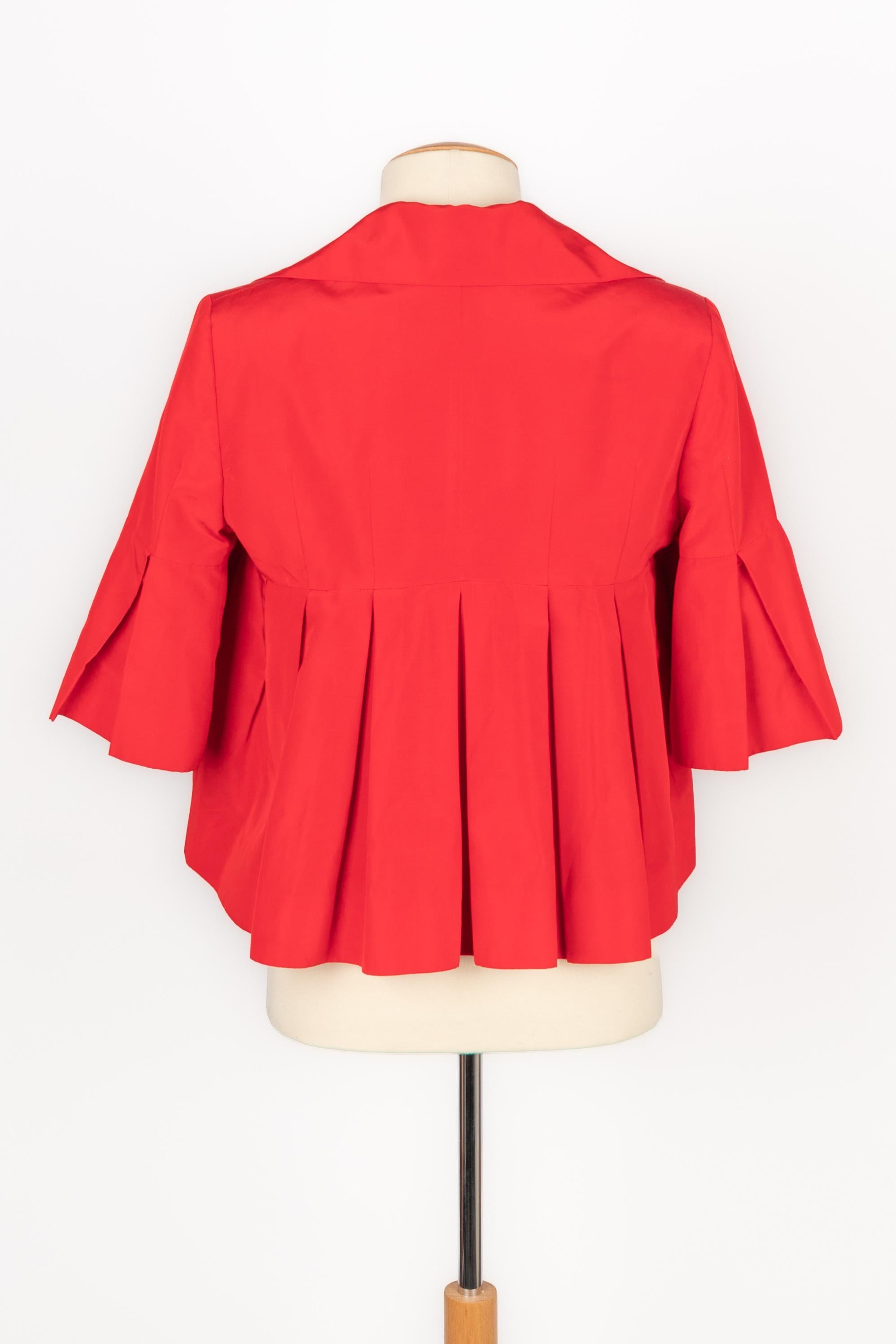 Dior red jacket 2008 For Sale 1