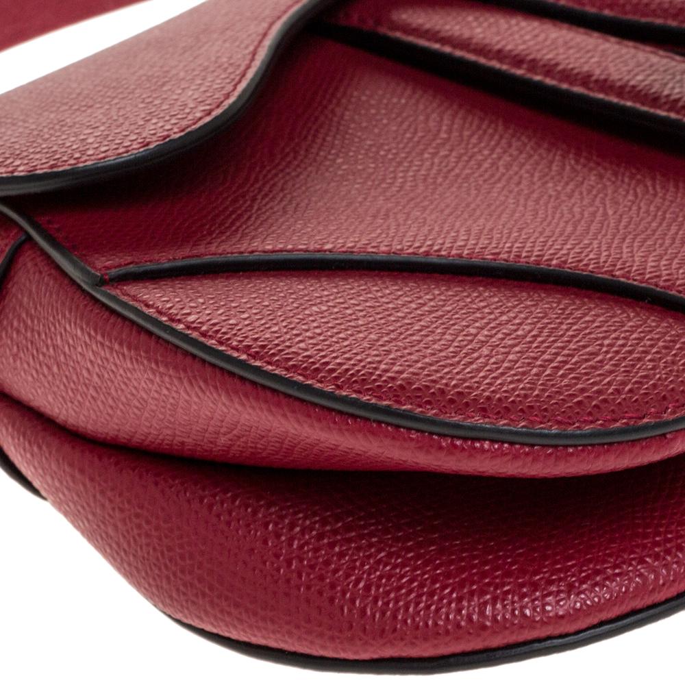 Borsa Dior in pelle rossa 2