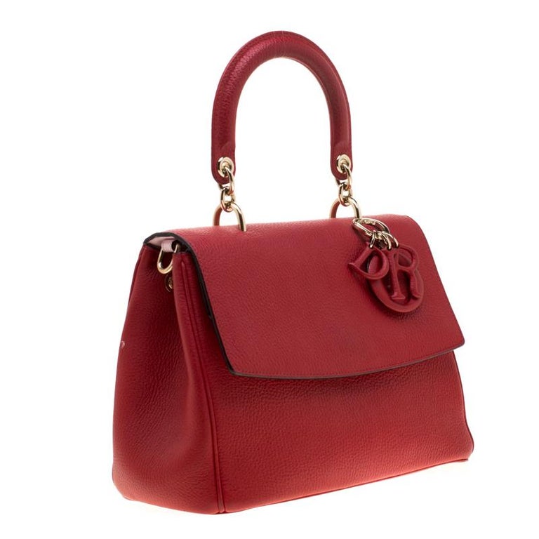 Dior Red Leather Small Be Dior Shoulder Bag For Sale at 1stDibs | red ...