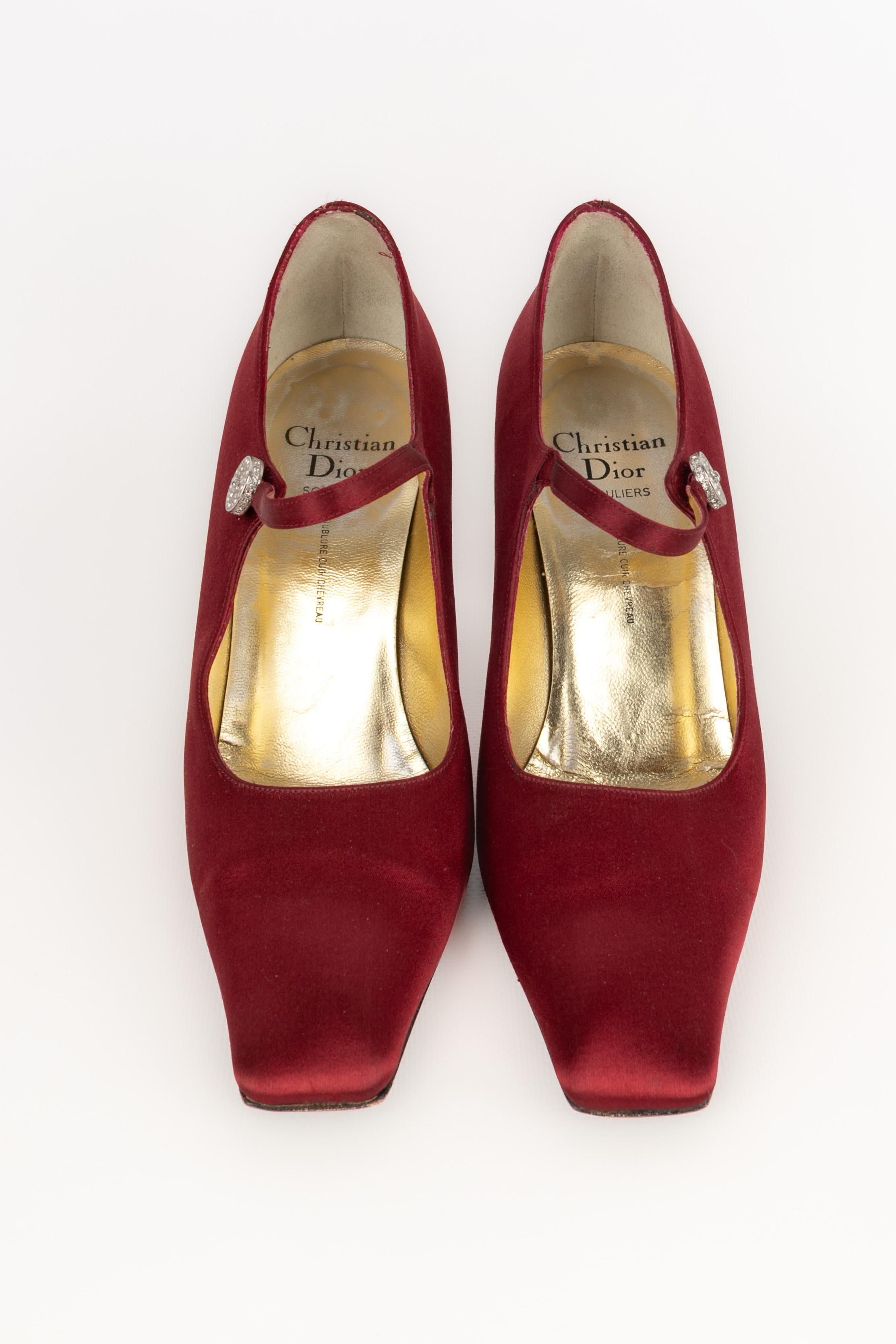 Rote Dior Pumps Schuhe (Braun) im Angebot