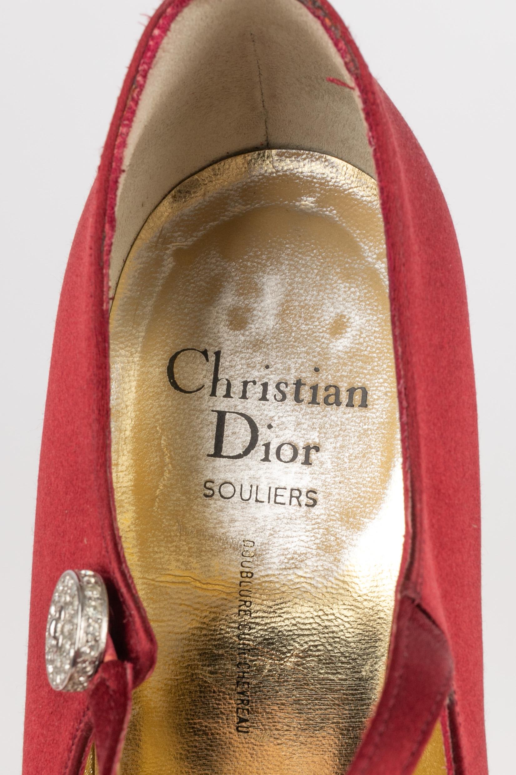 Rote Dior Pumps Schuhe im Angebot 3