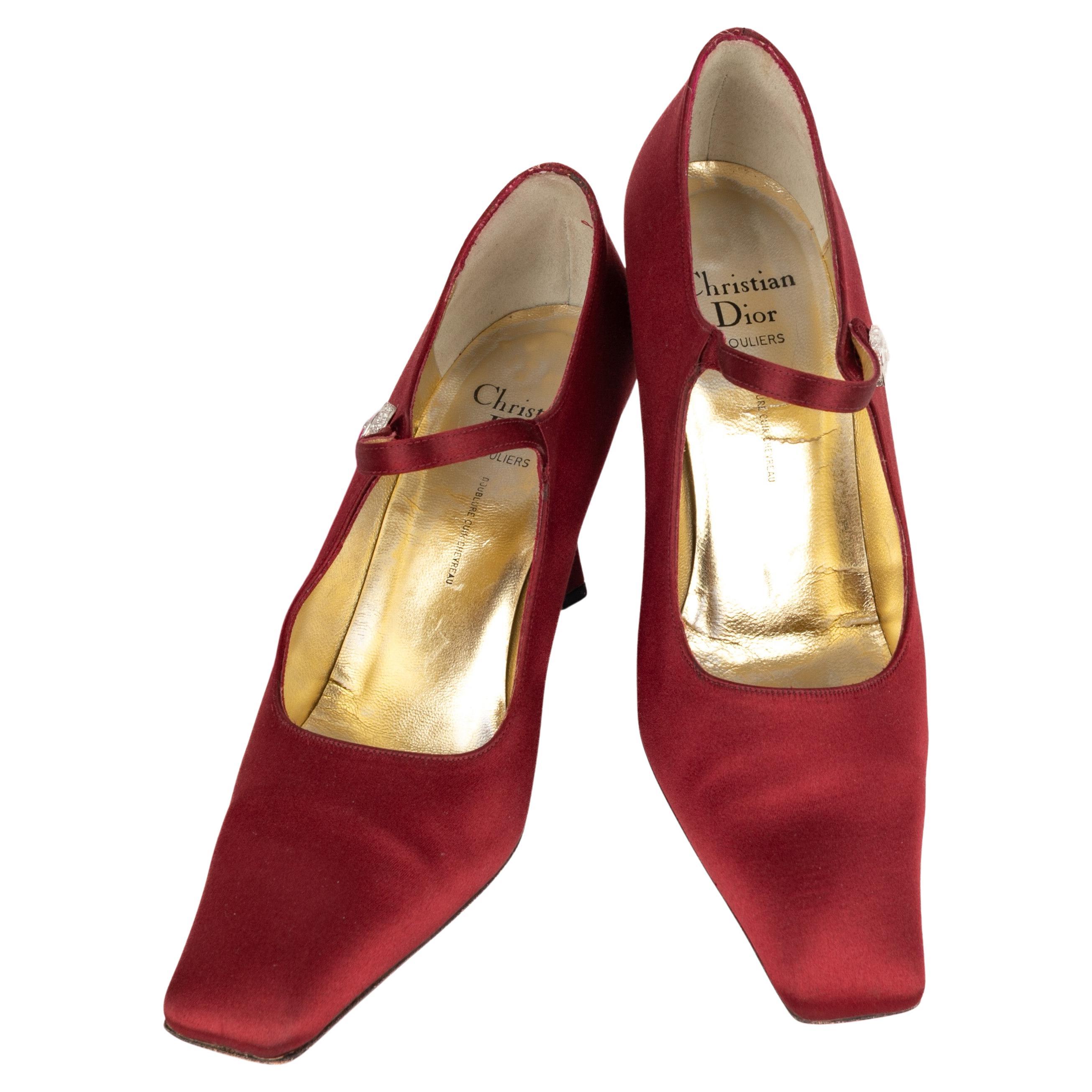 Rote Dior Pumps Schuhe im Angebot