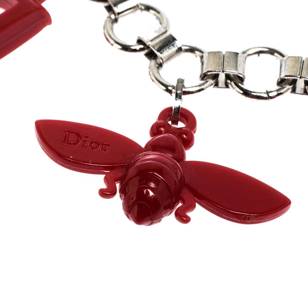 dior red bracelet