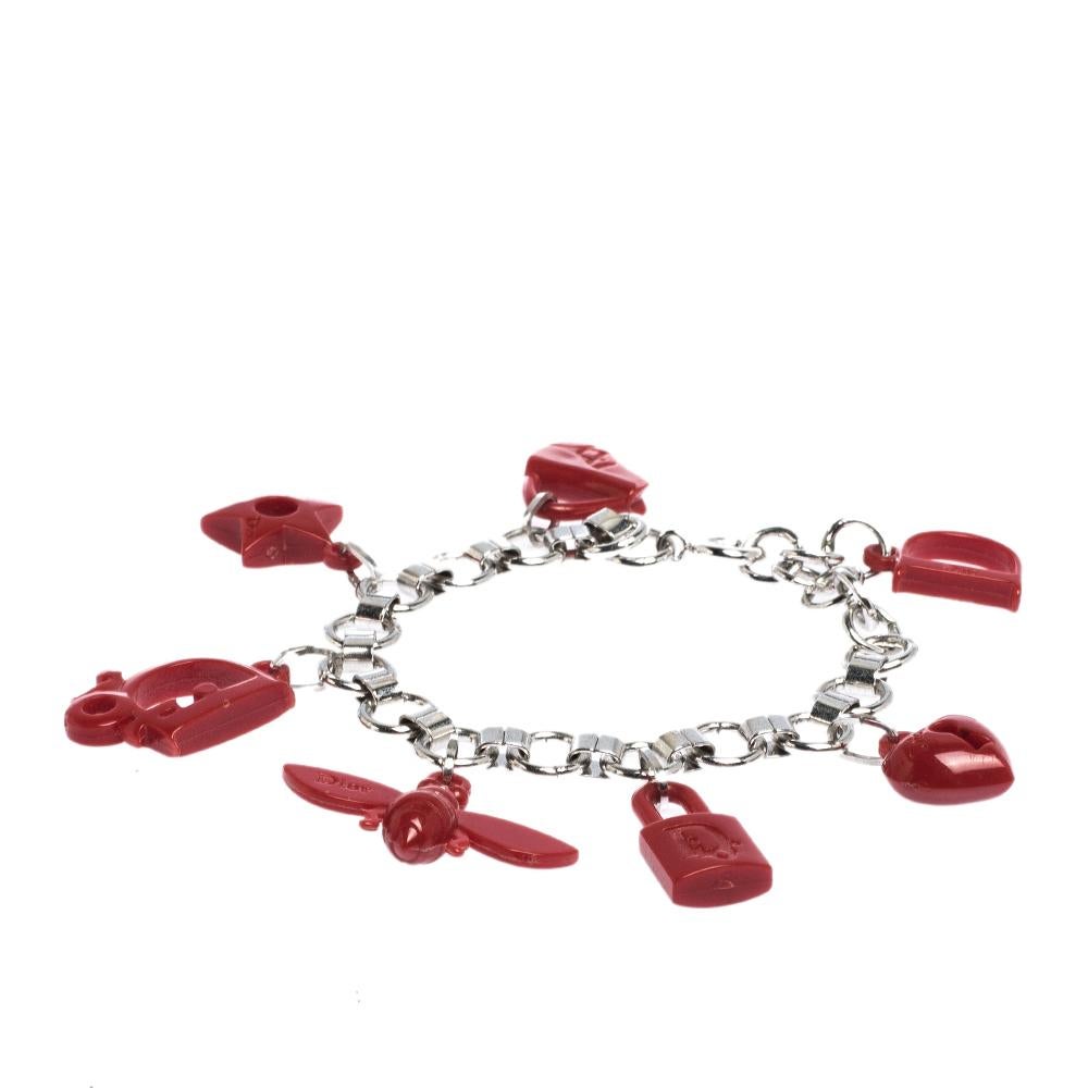 red dior bracelet