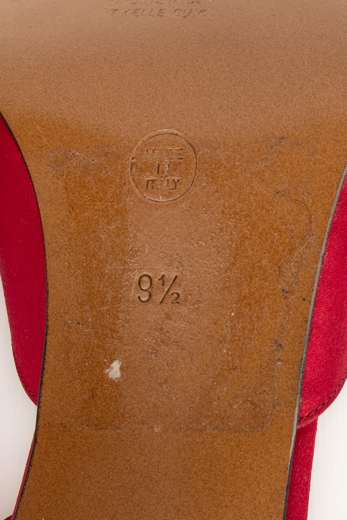 Stiletti rossi Dior in vendita 7