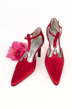 Dior red stilettoes