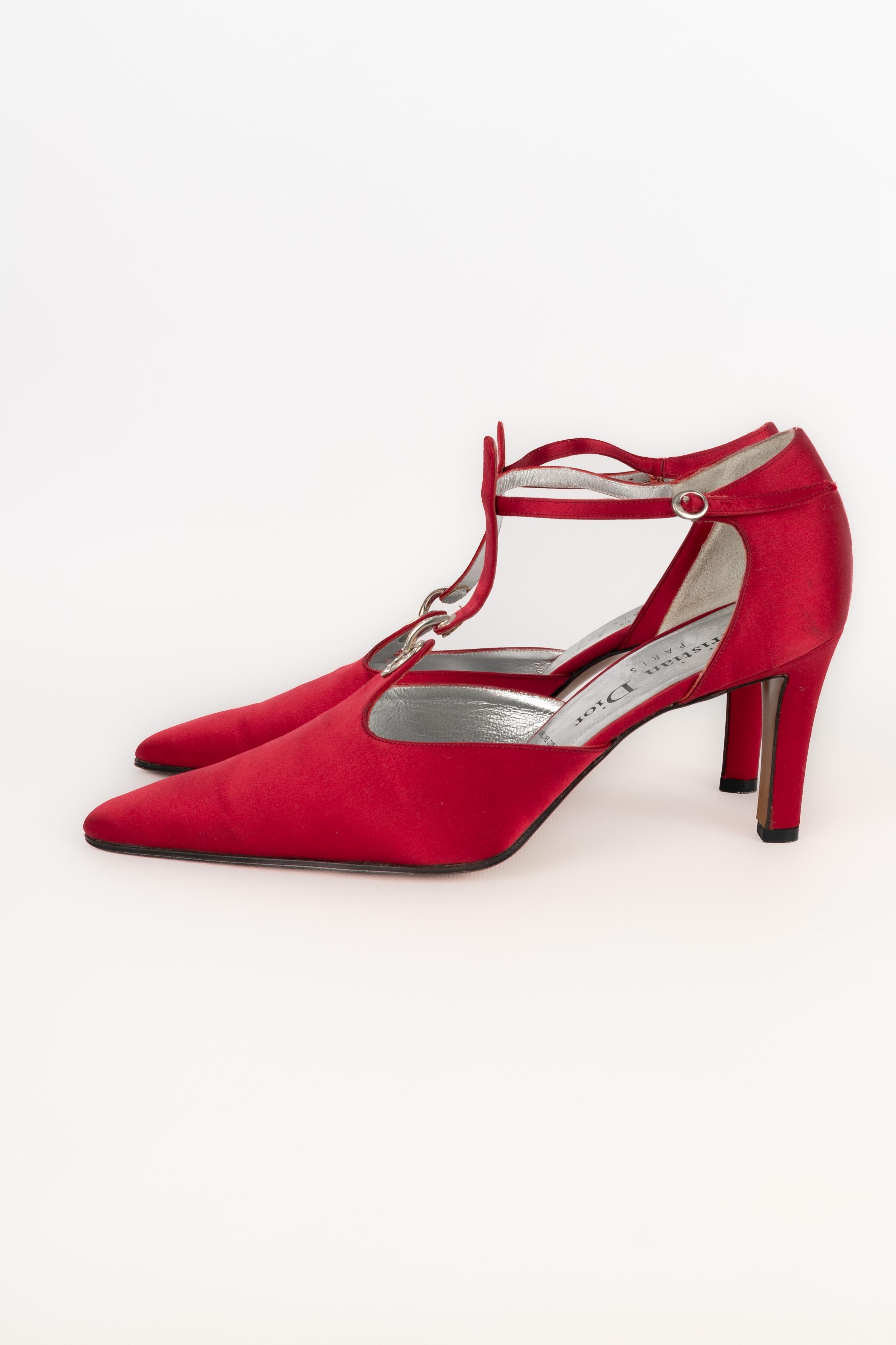 Stiletti rossi Dior in vendita 1