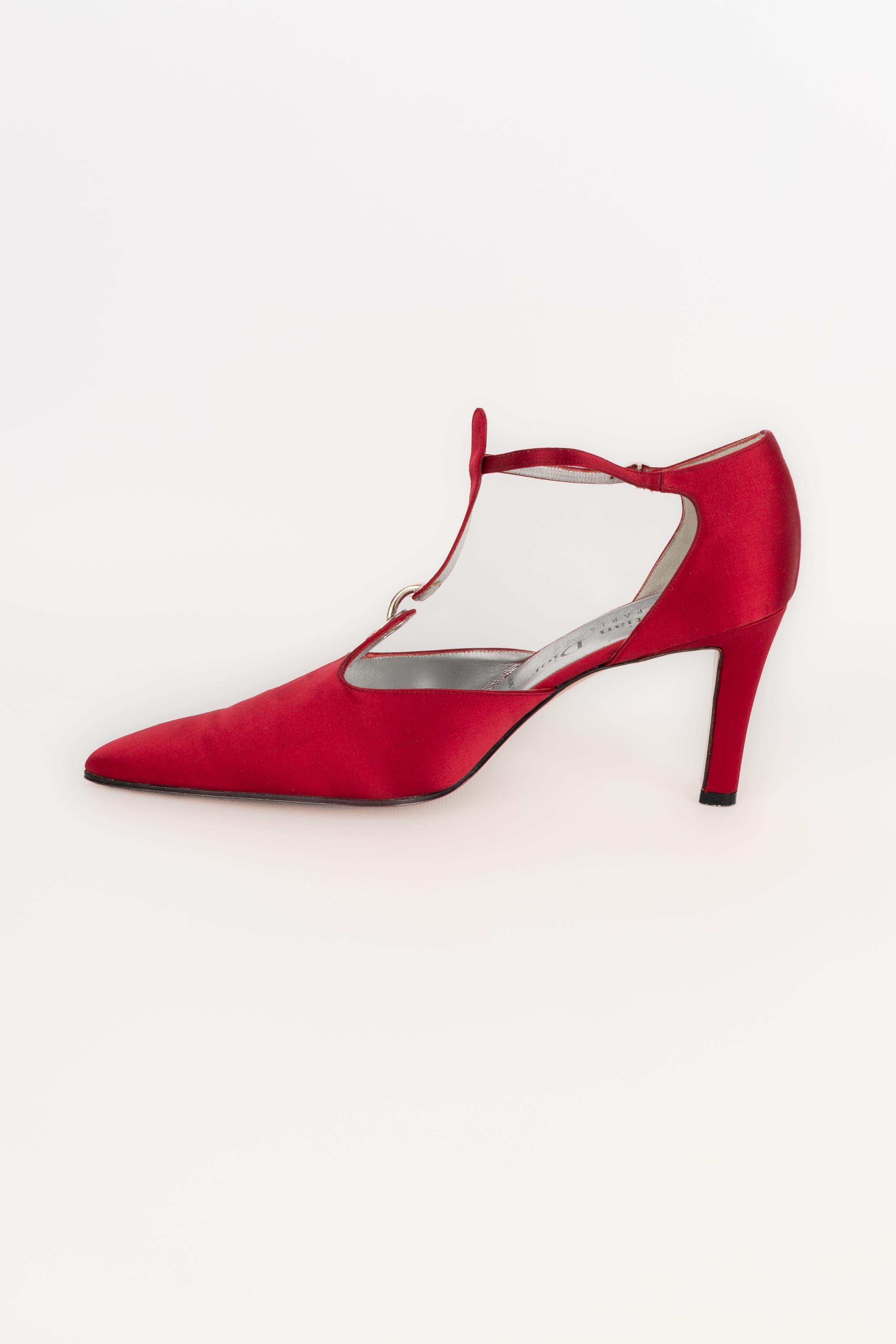 Stiletti rossi Dior in vendita 3