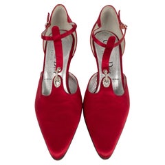 Dior red stilettoes