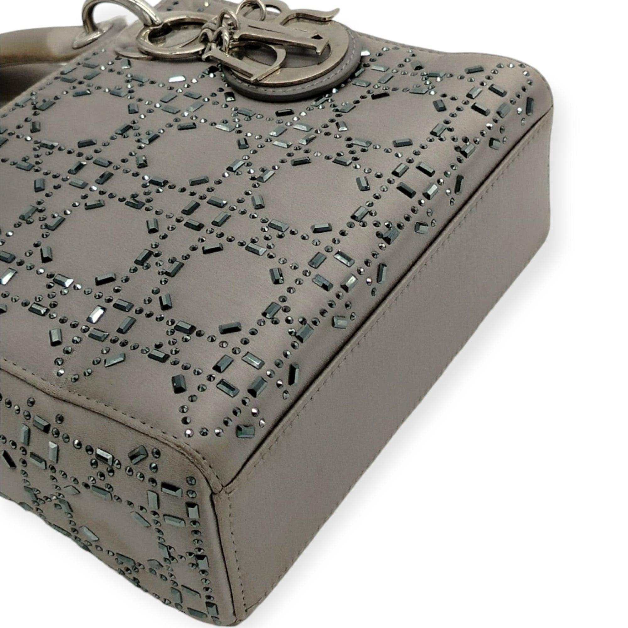 Women's Dior Rhinestone Mini Lady Dior Bag - '10s