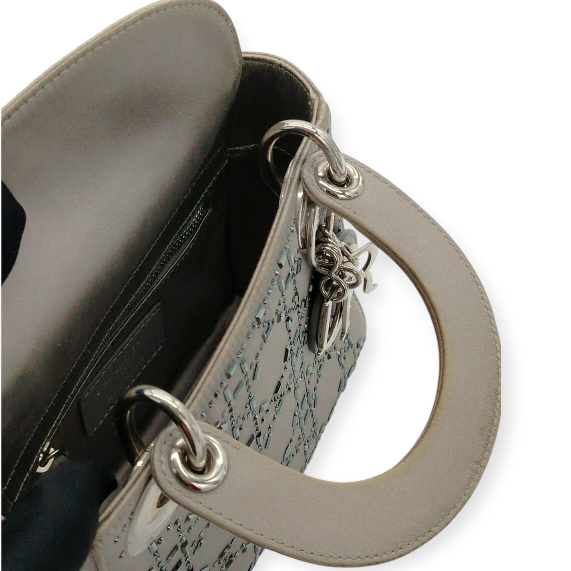 Dior Rhinestone Mini Lady Dior Bag - '10s 2