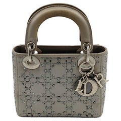 Dior Rhinestone Mini Lady Dior Bag - '10s