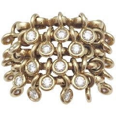 Dior Ring "Coquine" Collection Set with Diamonds