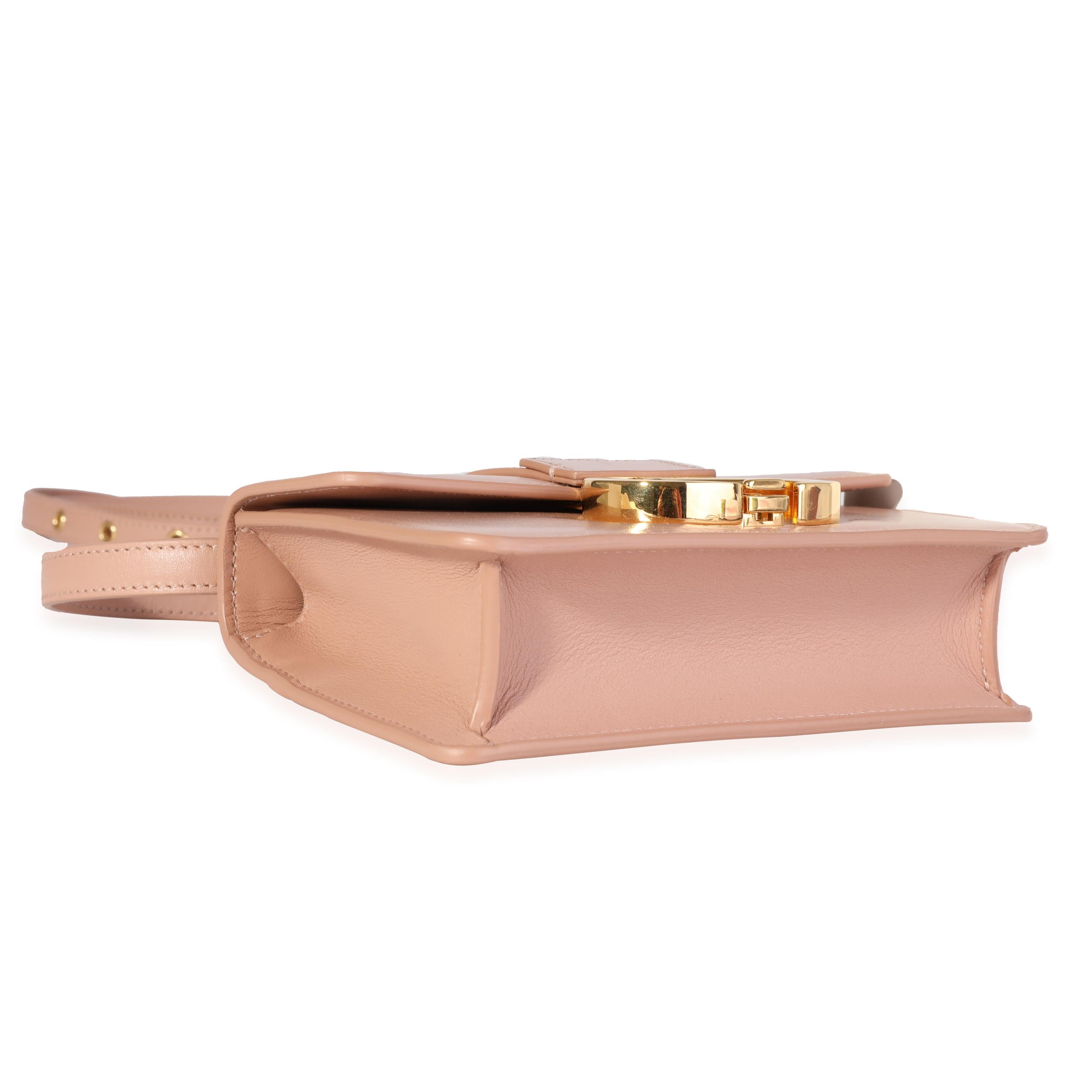 Microbolso Dior Rose Des Vents Piel de Becerro 30 Montaigne 2