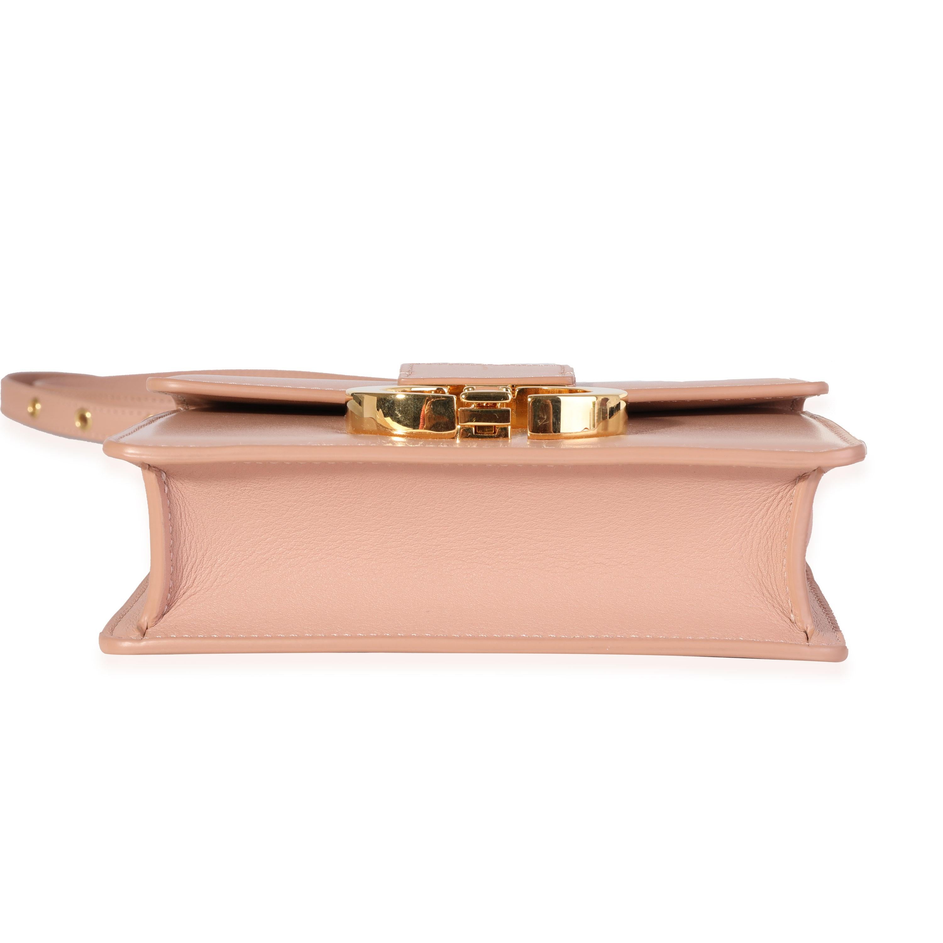 Microbolso Dior Rose Des Vents Piel de Becerro 30 Montaigne 3