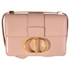 Microbolso Dior Rose Des Vents Piel de Becerro 30 Montaigne