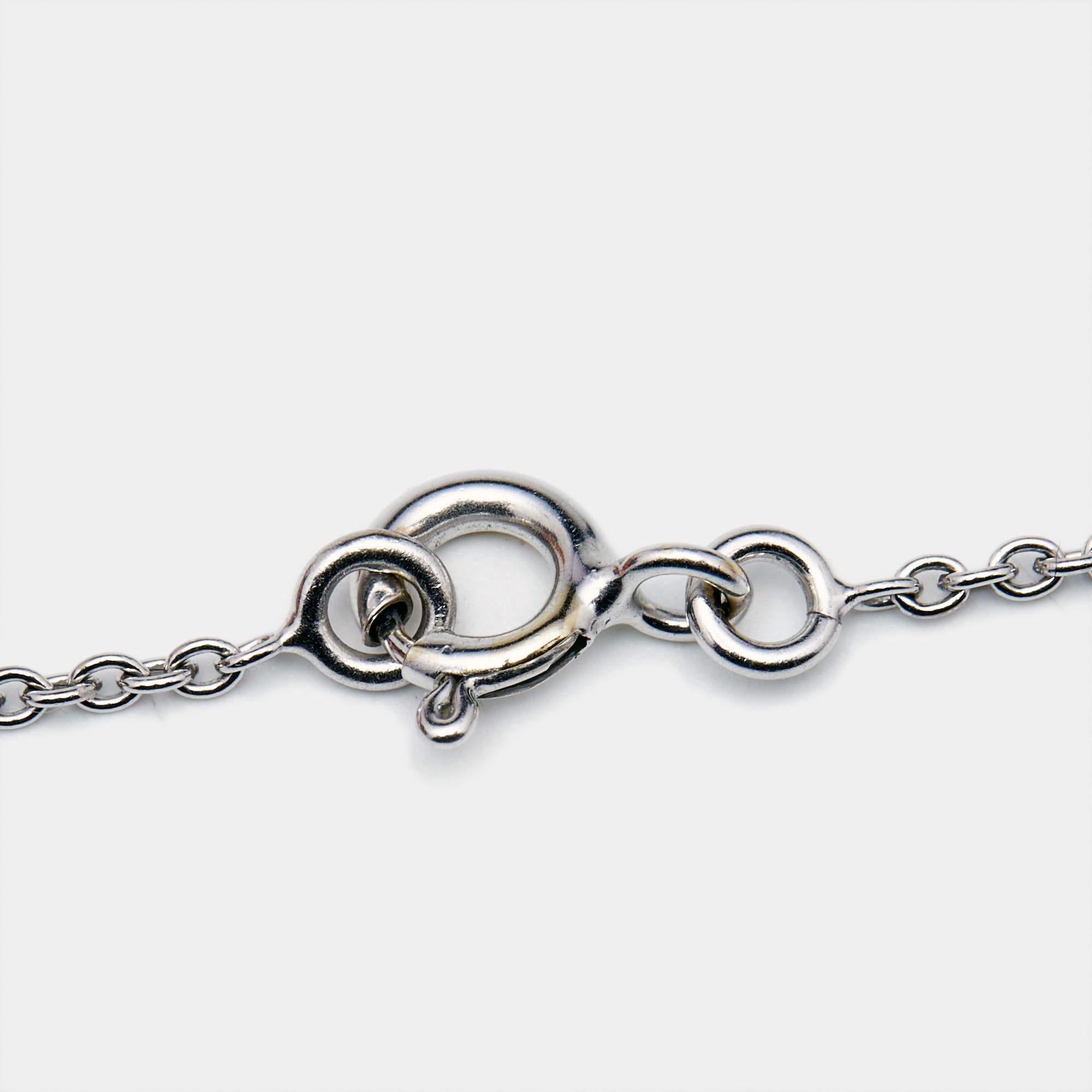 Dior Rose Des Vents Diamond Mother of Pearl 18k White Gold Bracelet 1
