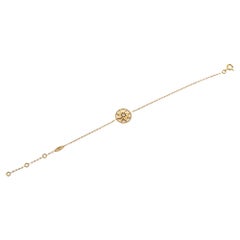Dior Rose Des Vents Diamant Perlmutt Armband 18K Gelbgold